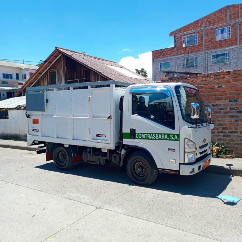camión para retiro de escombros