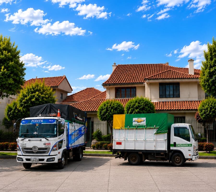 camion de mudanza